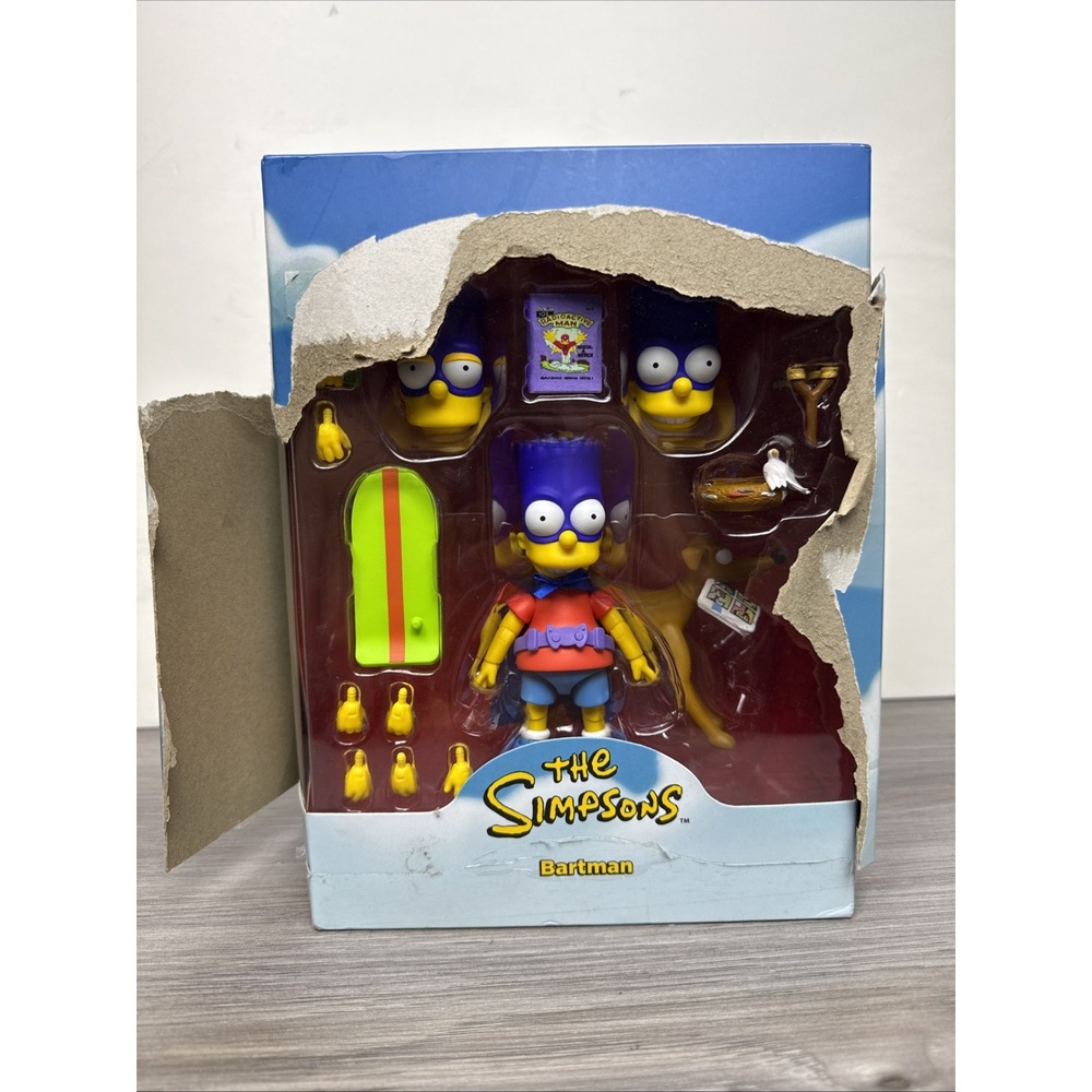 Super7‎ Ultimates The Simpsons Bartman 7" The Simpsons Action Figure Brand New